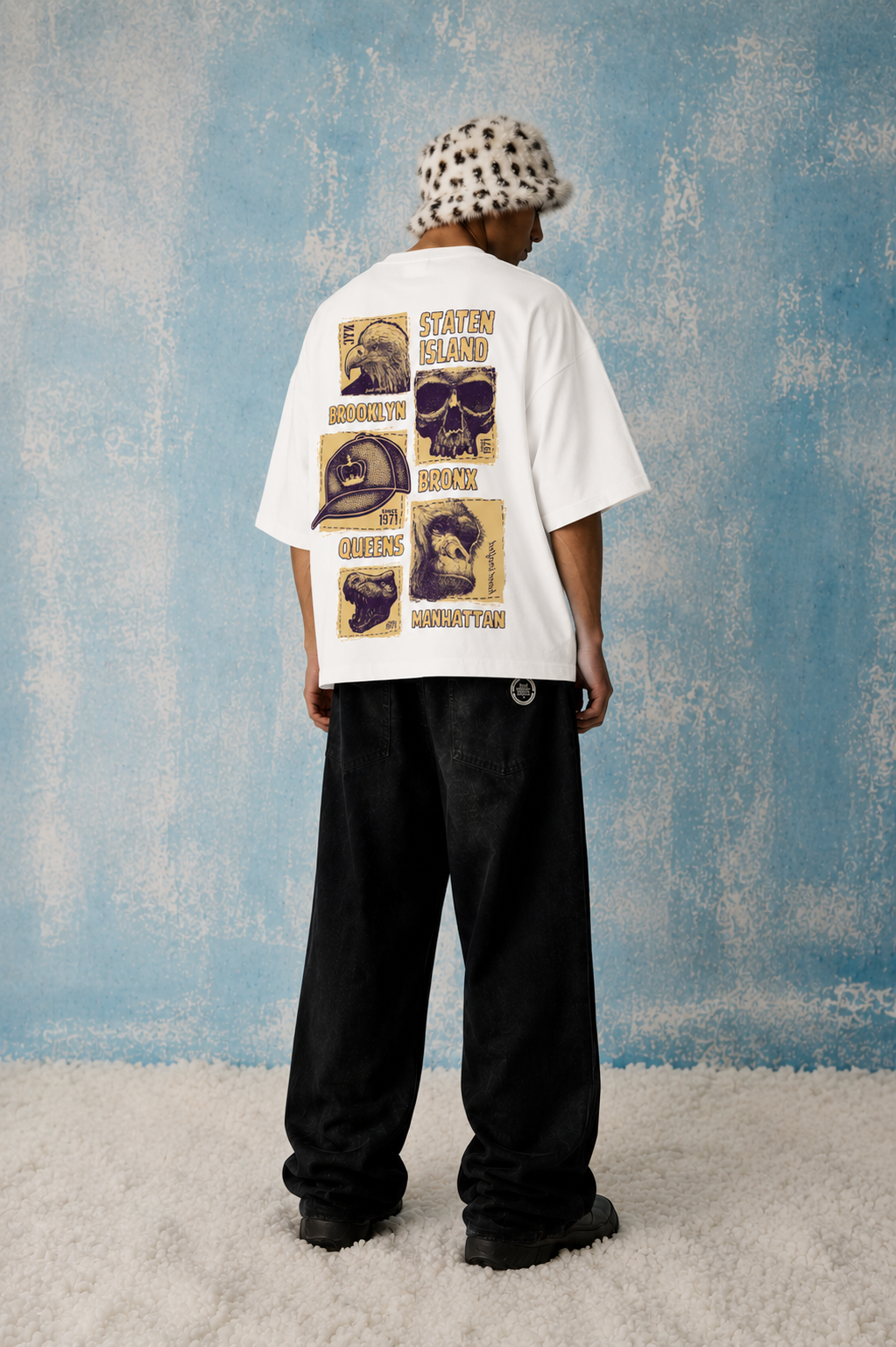 BOROUGHS! Oversized T-Shirt