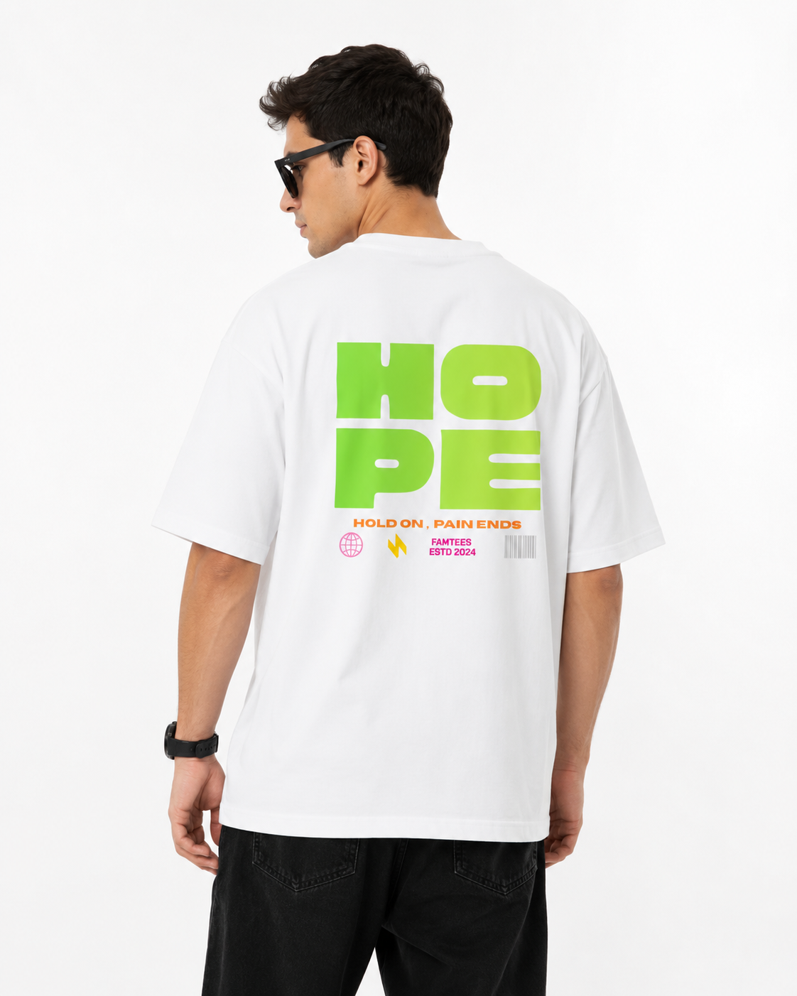 HOPE Oversized Crew Neck T-Shirt