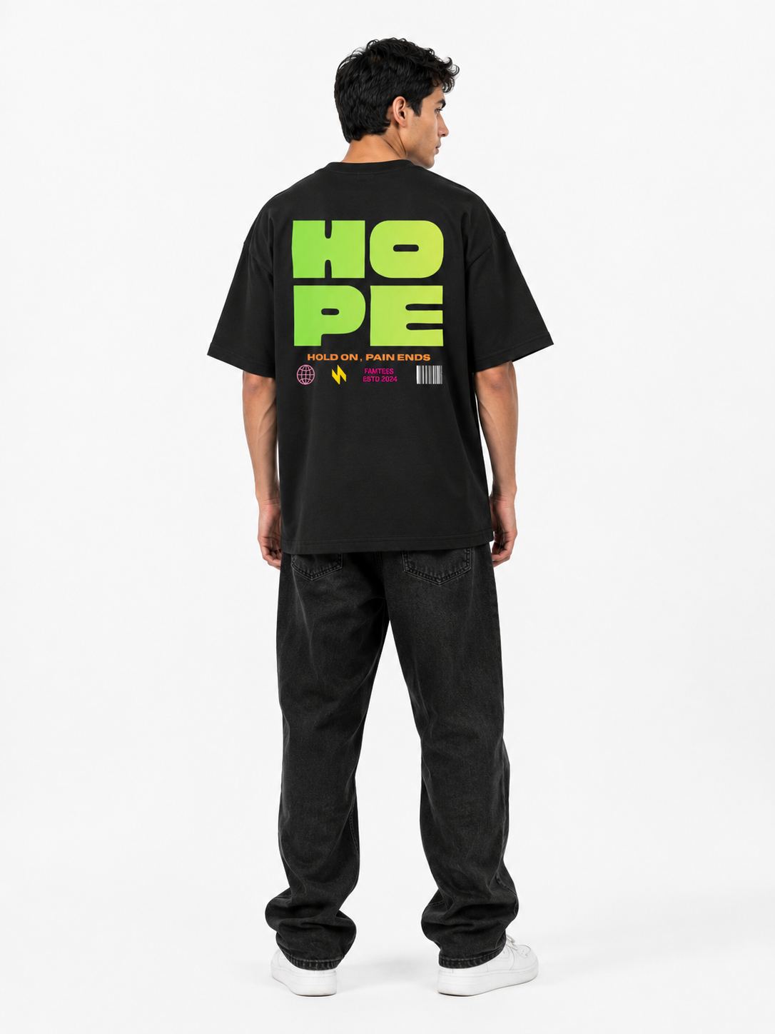 HOPE Oversized Crew Neck T-Shirt