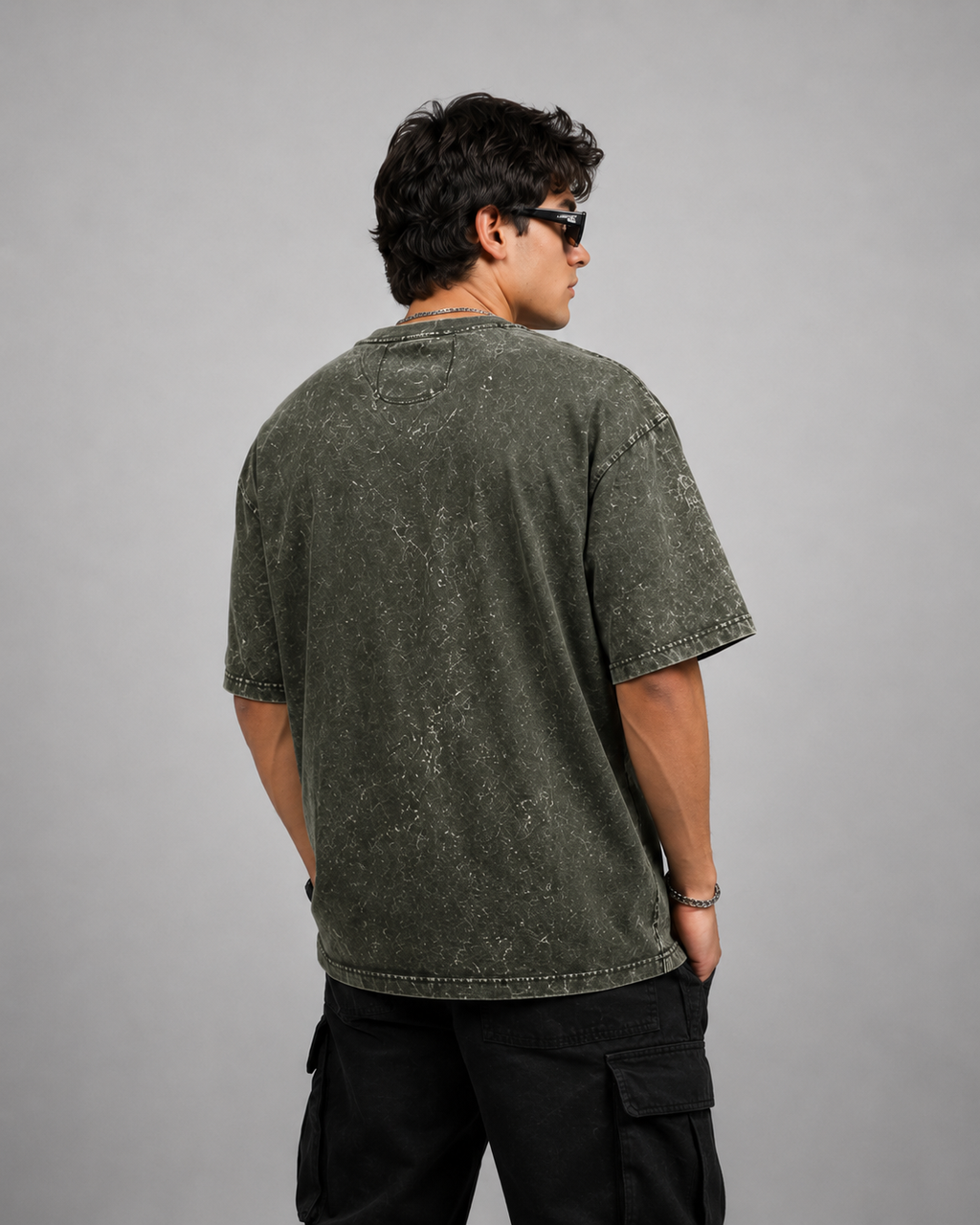 EPIC SHIT! Acid Washed Oversized T-Shirt