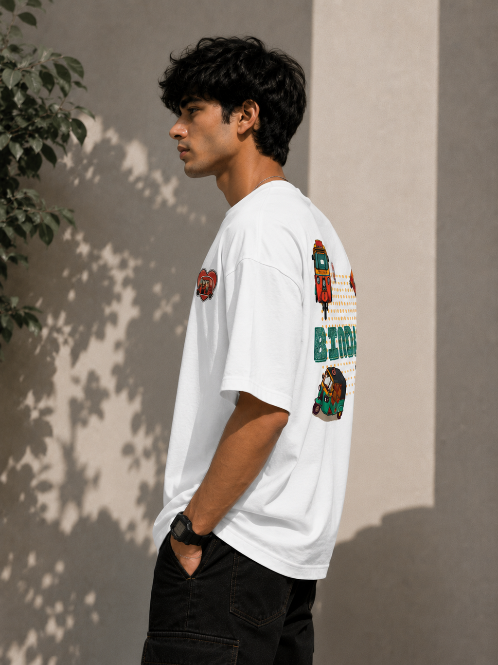 BINDASS Oversized T-Shirt