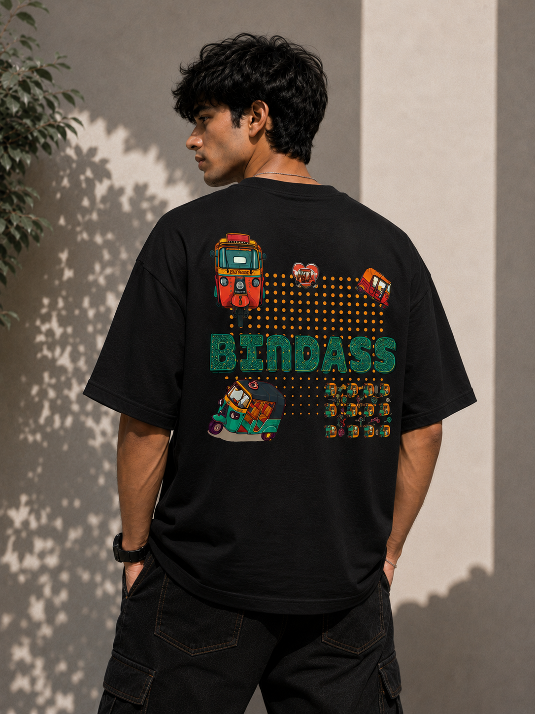 BINDASS Oversized T-Shirt