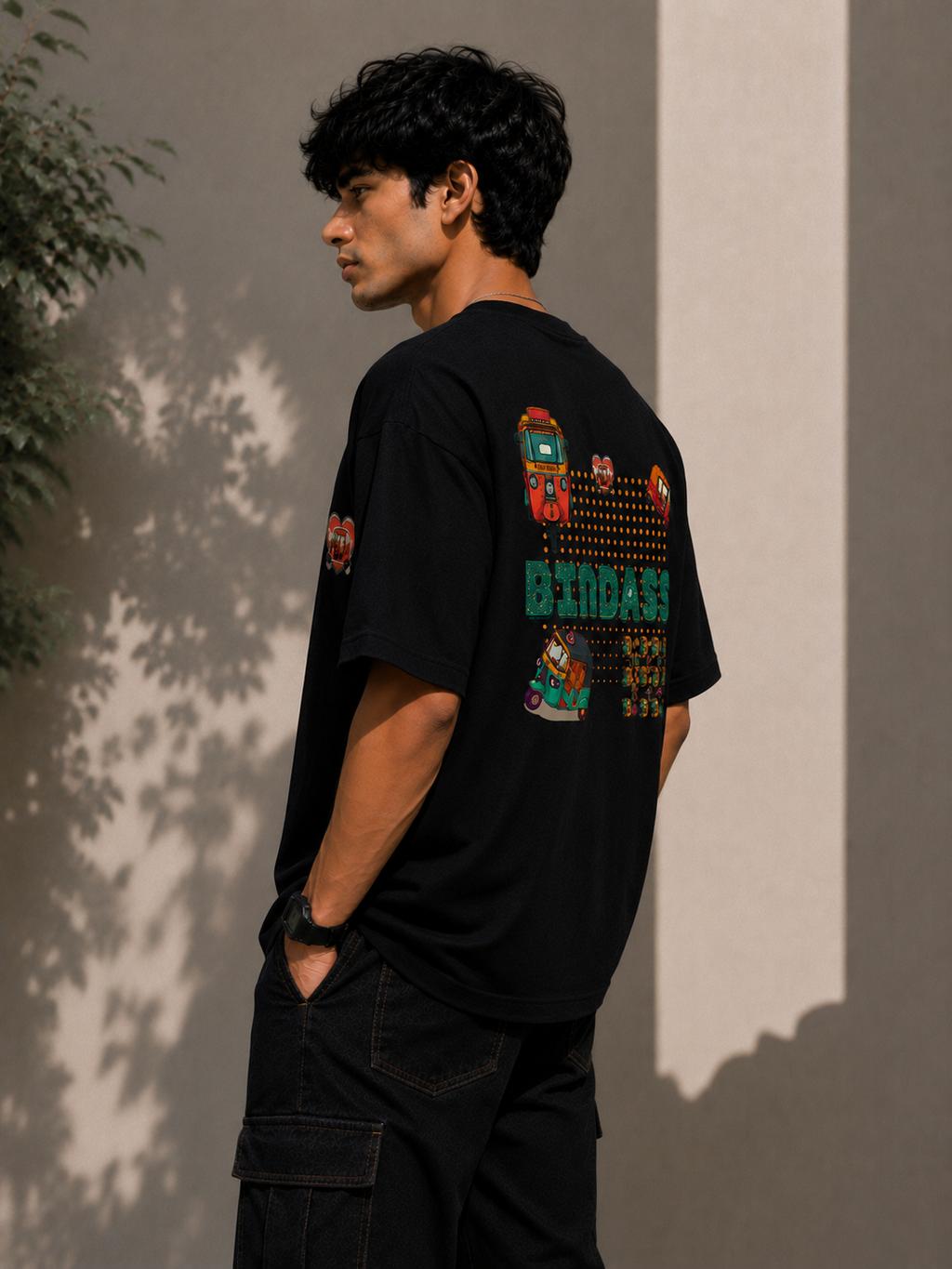 BINDASS Oversized T-Shirt