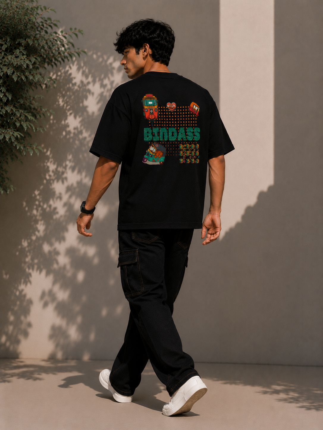 BINDASS Oversized T-Shirt