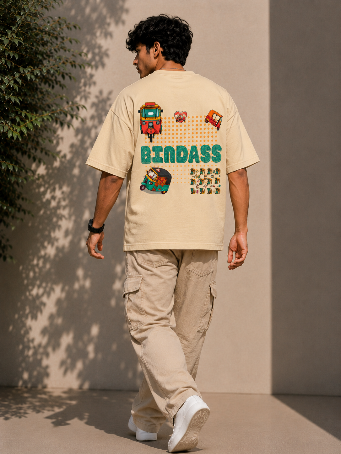 BINDASS Oversized T-Shirt