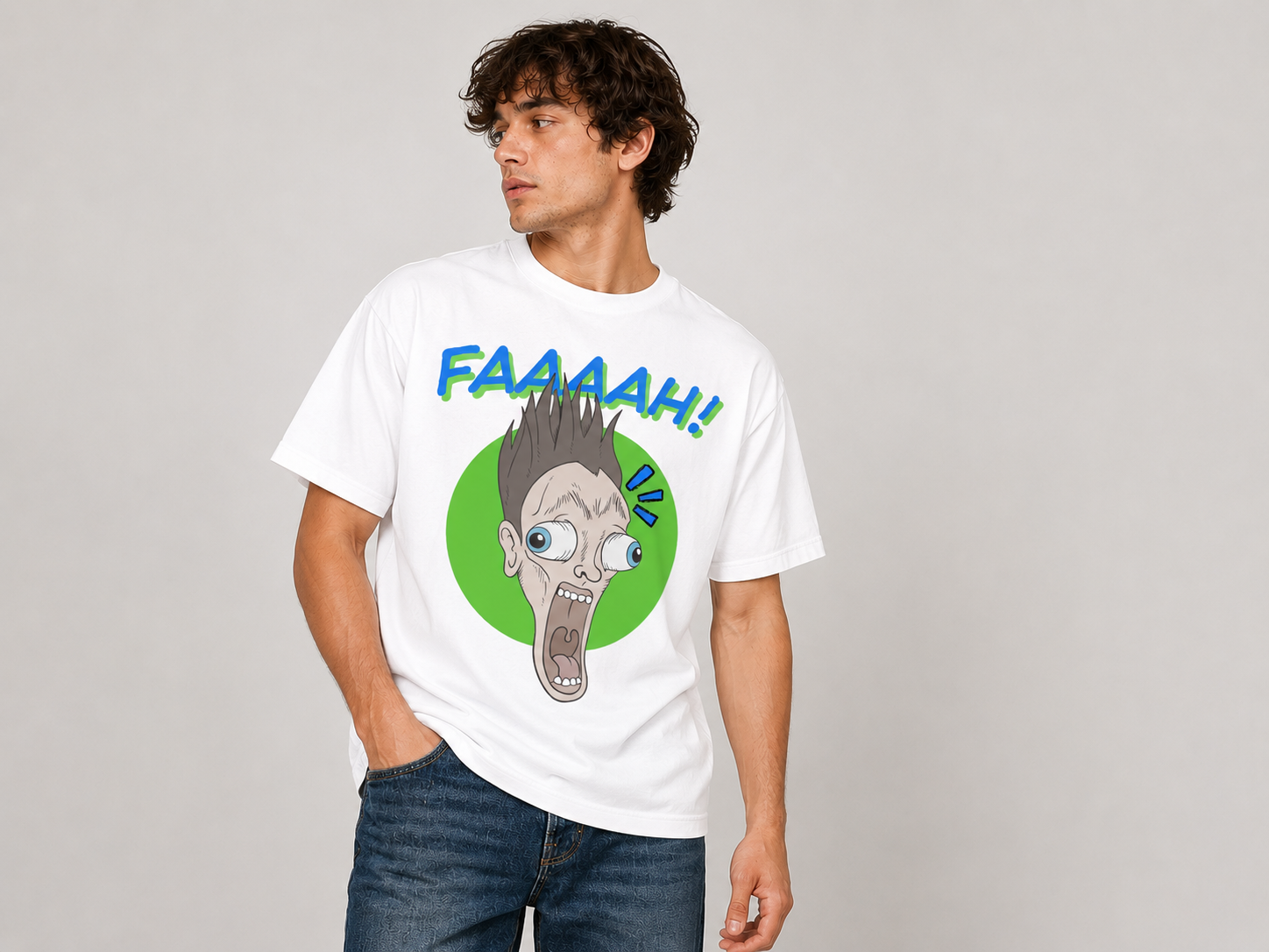 FAAAAH! Oversized T-Shirt