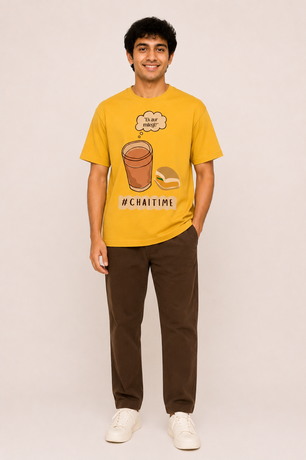 CHAI TIME Oversized T-Shirt
