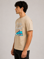 First Step Typography Cotton T-Shirt