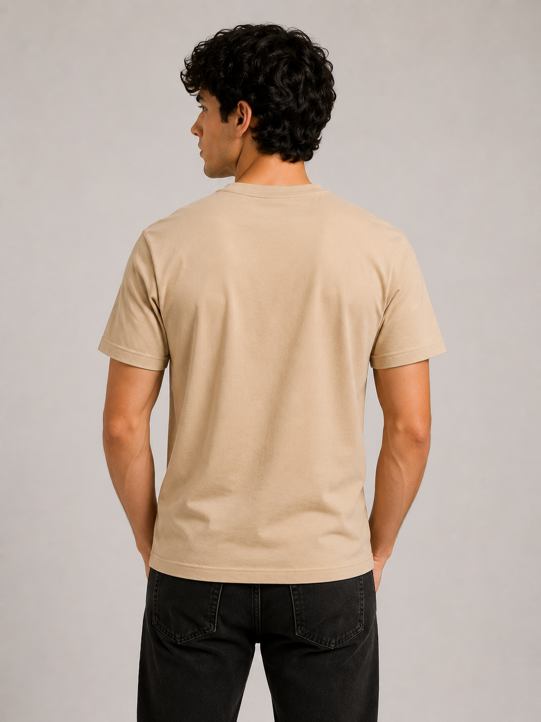First Step Typography Cotton T-Shirt