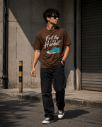 First Step Typography Cotton T-Shirt