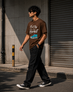 First Step Typography Cotton T-Shirt