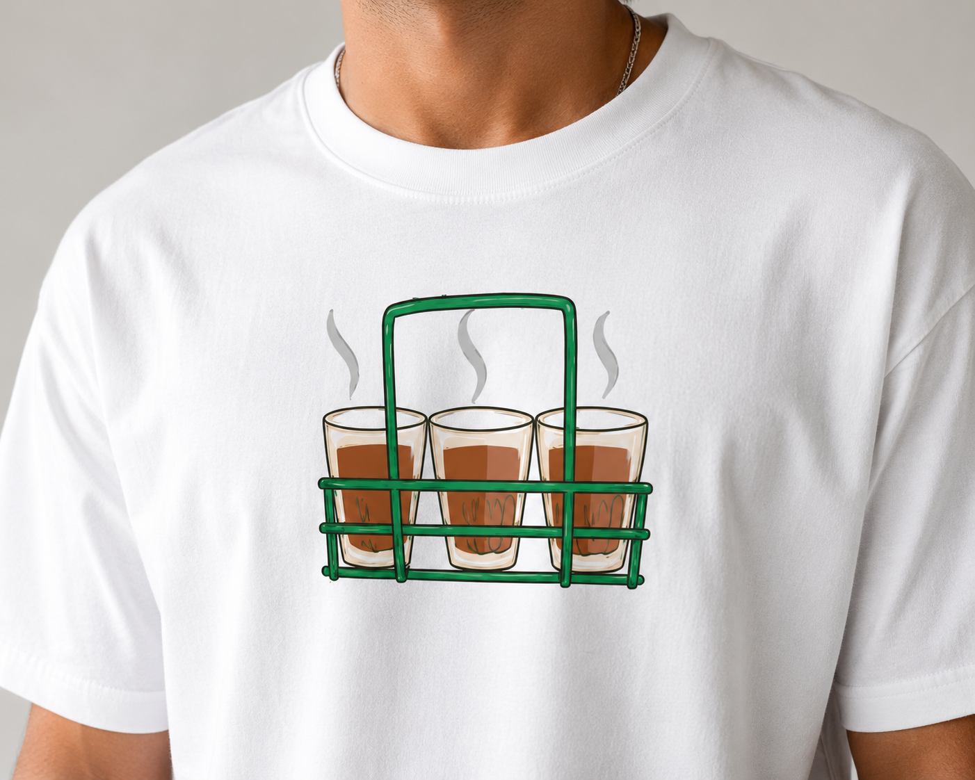 CHAI GARAM! Oversized T-Shirt