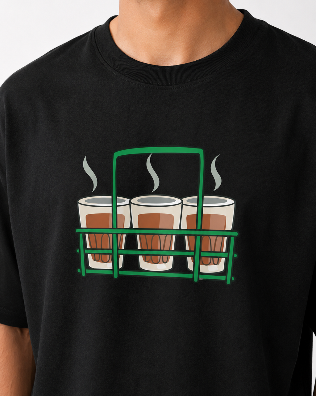 CHAI GARAM! Oversized T-Shirt